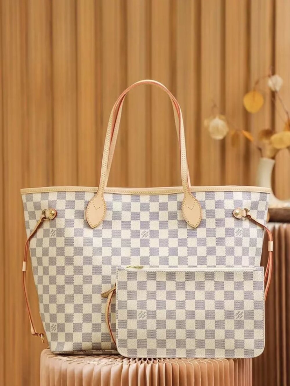 LOUIS VUITTON NEVERFULL MM tote bag